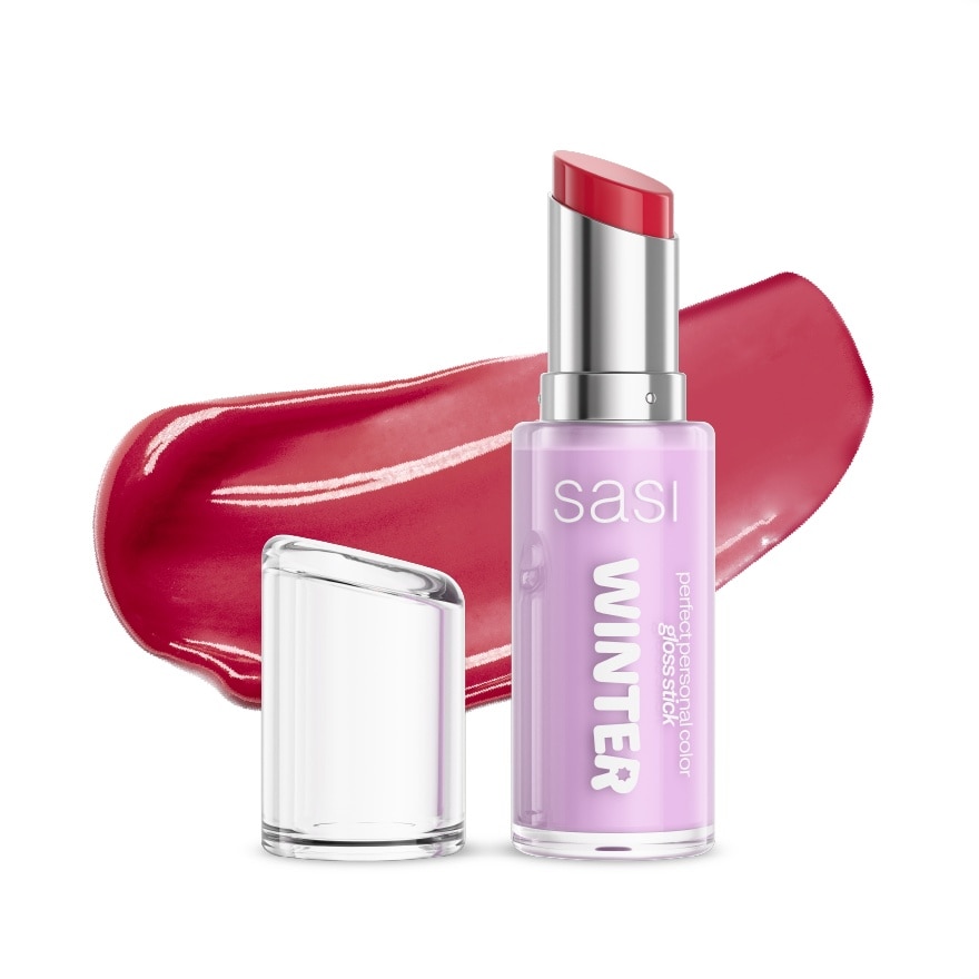 Sasi Perfect Personal Color Gloss Stick 3g. W08 Ruby Red