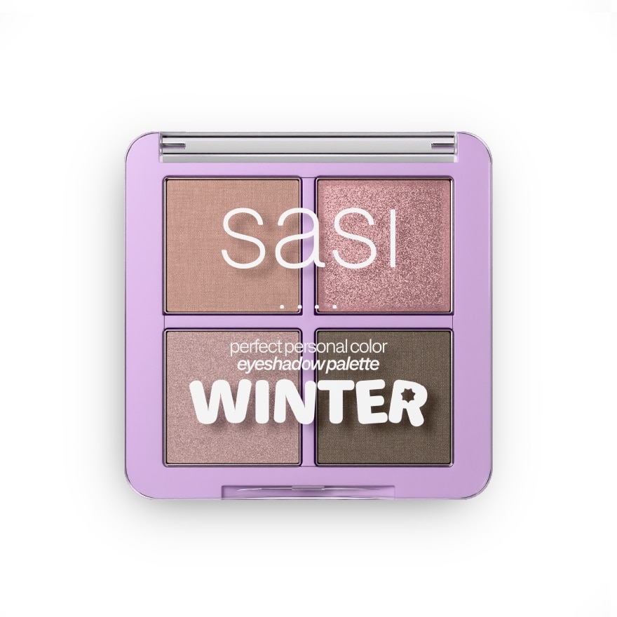 Sasi Perfect Personal Color Eyeshadow Palette 8g. 04 Winter Eyeshadow Palette