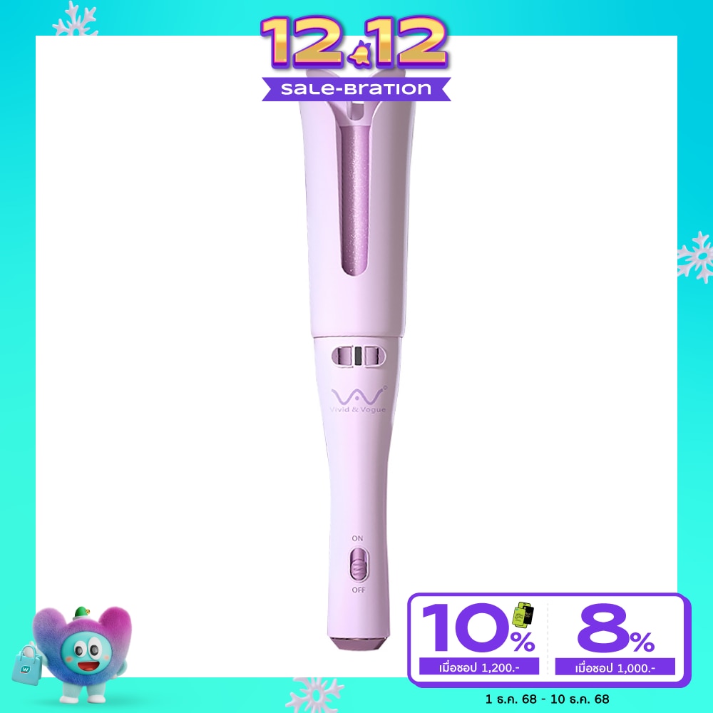 Vivid&Vogue วิวิด แอนด์ โวกล์ เครื่องม้วนผมอัตโนมัติ ทิวลิป 32 มม. VAV-022D