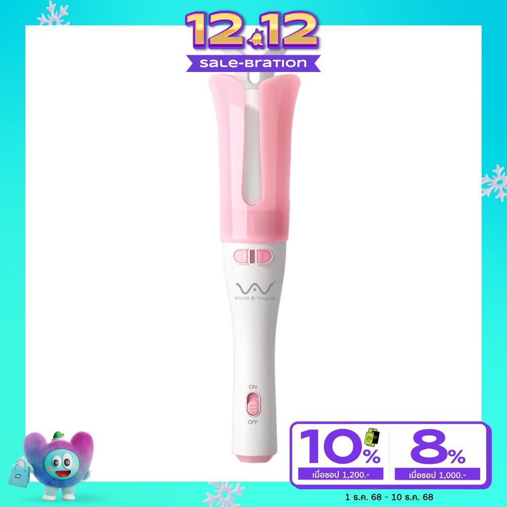Vivid&Vogue วิวิด แอนด์ โวกล์ เครื่องม้วนผมอัตโนมัติ เยลลี่ เมจิก 28 มม. VAV-205