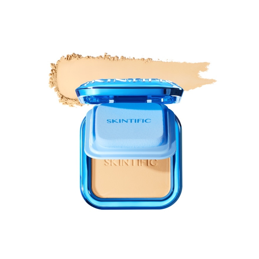 Skintific Ultra Cover Powder Foundation 9g. 02N Natural Ivory