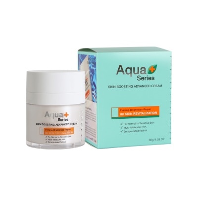Aqua+Series อควาพลัส ซีรี่ส์ สกิน บูสติง แอดวานซ์ ครีม 30 กรัม