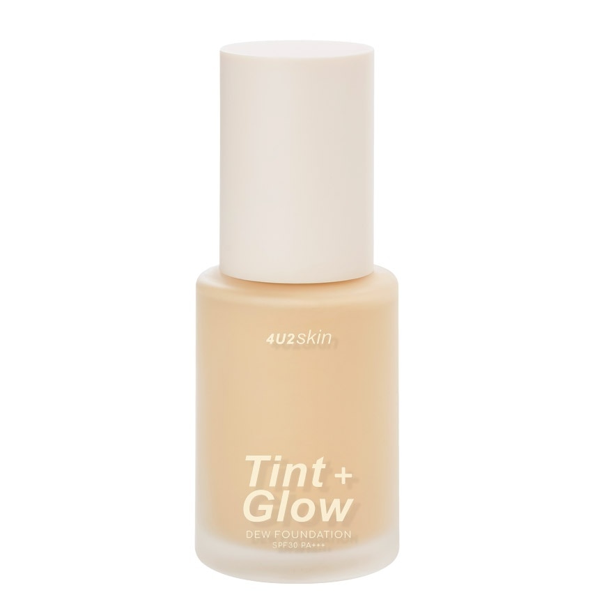 4U2 Skin Tint + Glow Dew Foundation 30ml. 2 Nude