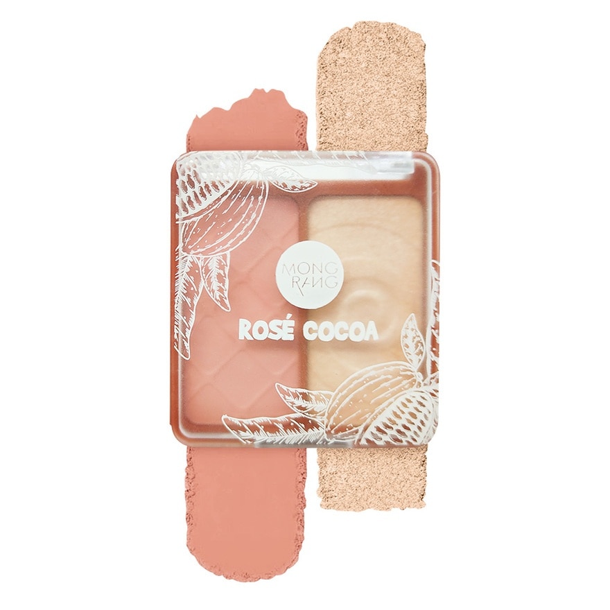 มองแรง ดูโอ อายแชโดว์ 6ก. โรเซ่ โกโก้