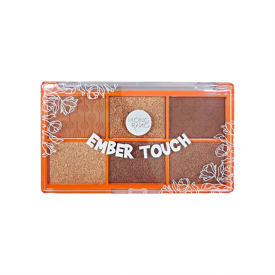 Mongrang Multi Colors Eyeshadow 10.8g. Ember Touch