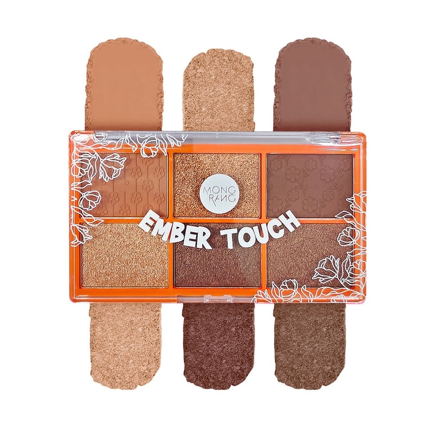 Mongrang Multi Colors Eyeshadow 10.8g. Ember Touch