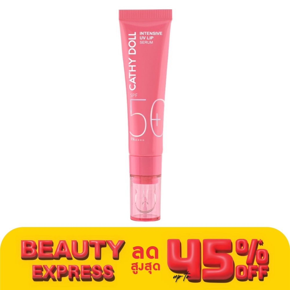 Cathy Doll เคที่ดอลล์ อินเทนซีฟ ยูวี ลิป เซรั่ม เอสพีเอฟ50+ พีเอ++++ 10 มล. เฮลธ์ตี้ พีช