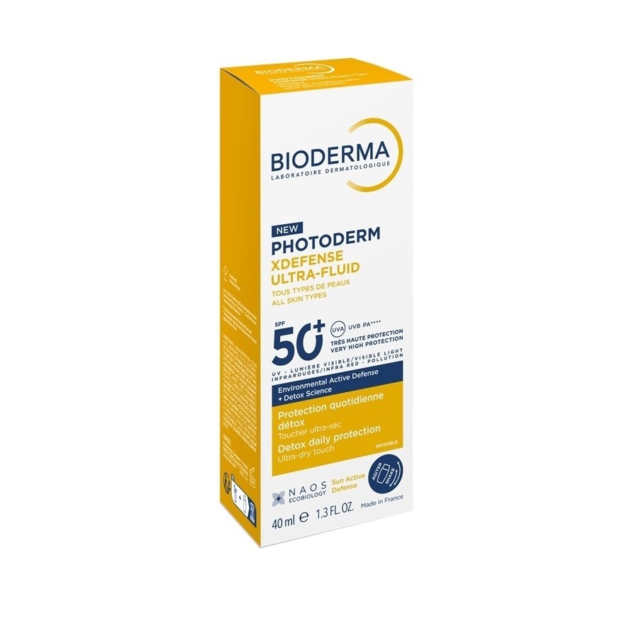 ไบโอเดอร์มา โฟโตเดิร์ม เอกซ์ดิเฟนซ์ อัลตรา ฟลูอิด SPF50+ อินวิชซิเบิล 40 มล.