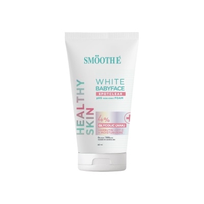 Smooth E Smooth E White Babyface Spot Clear Non-Ionic Foam 80 ml.