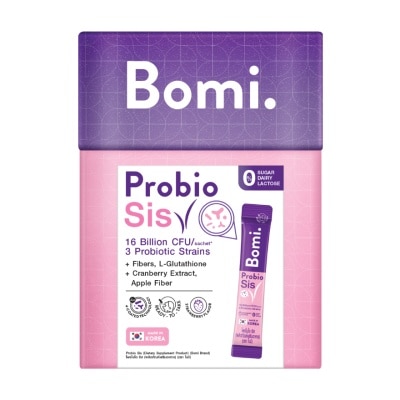 Bomi โบมิ โพรไบโอ ซิส 14 ซอง x 3 กรัม กลิ่นสตรอว์เบอร์รี่