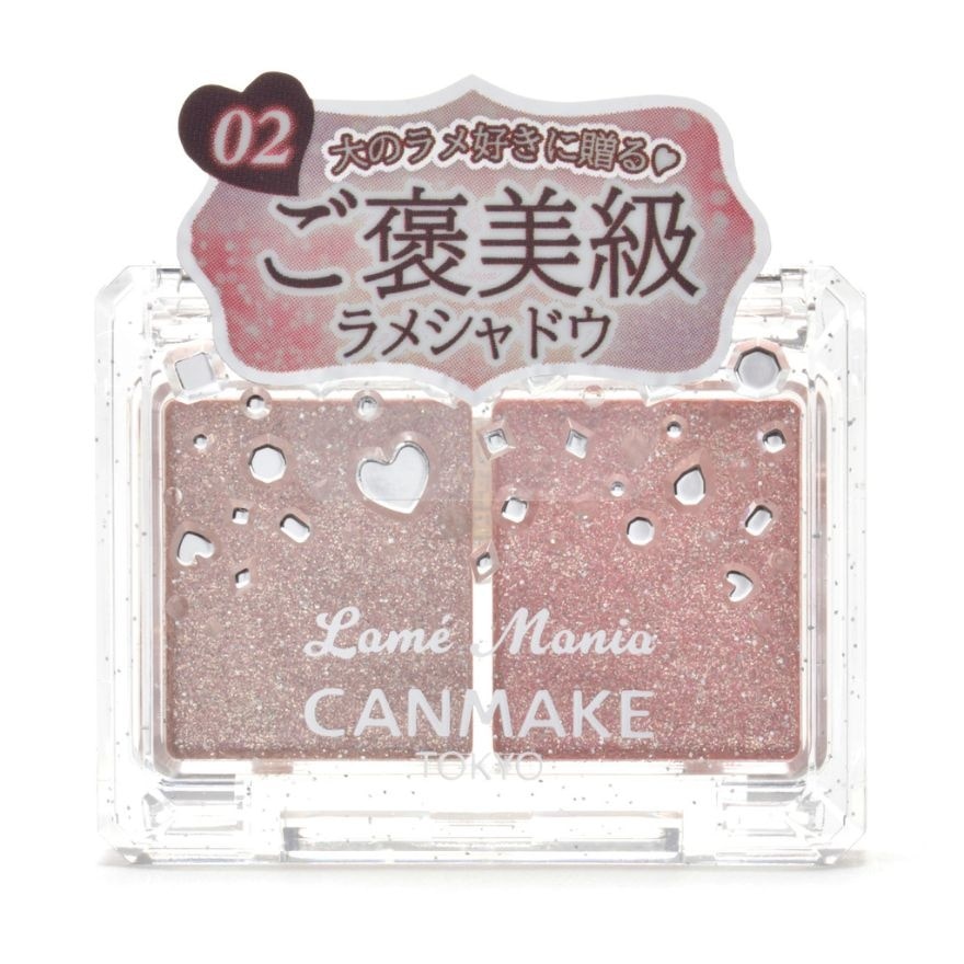 Canmake Lame Mania Eyeshadow 2.7g. 02 Pink Poodle