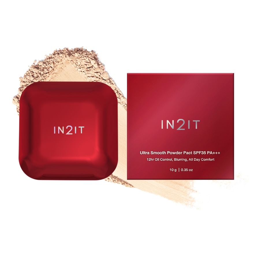 In 2 It In2It Ultra Smooth SPF35 Powder Pact 1N