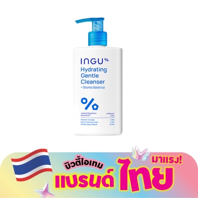 INGU - อิงกุ ไฮเดรตติ้ง เจนเทิ่ล คลีนเซอร์ พลัส ไบโอม บาลานซ์ 250 มล.