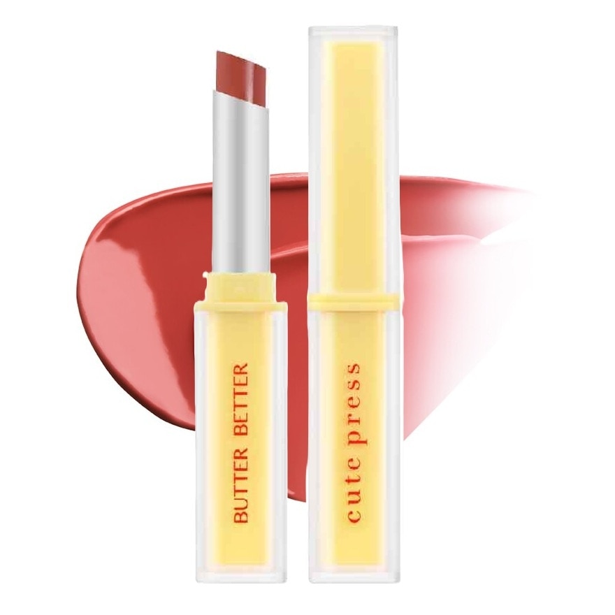 Cute Press Butter Gel Lip Tint 1.8g. 03 Milk Tea
