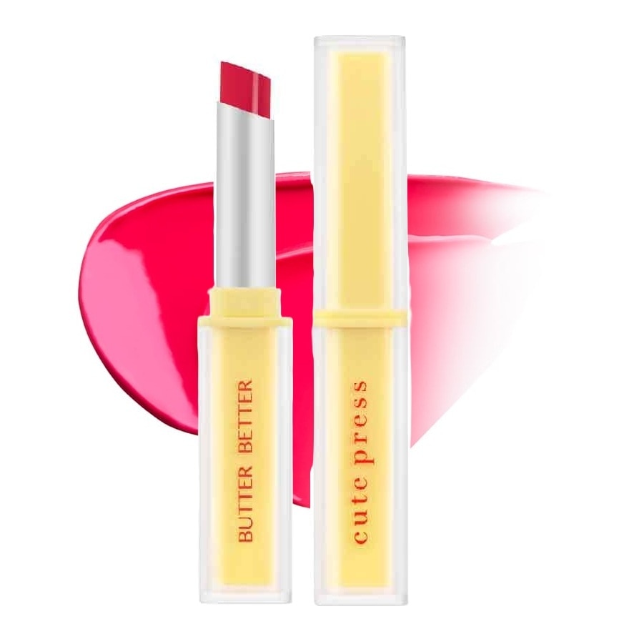 Cute Press Butter Gel Lip Tint 1.8g. 08 Cherry Tart