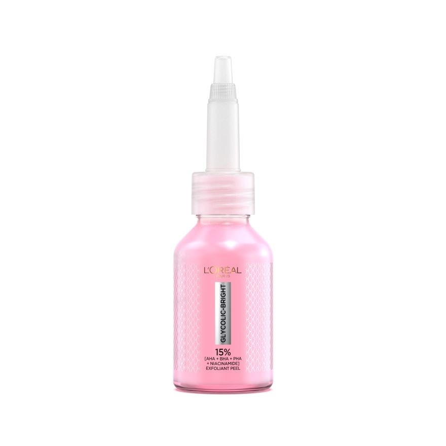 L'Oreal ลอรีอัล ปารีส ไกลโคลิค-ไบรท์ แอนไท-ดาร์ก สปอต เอ็กซ์โฟเลียนท์ พีล 25 มล.