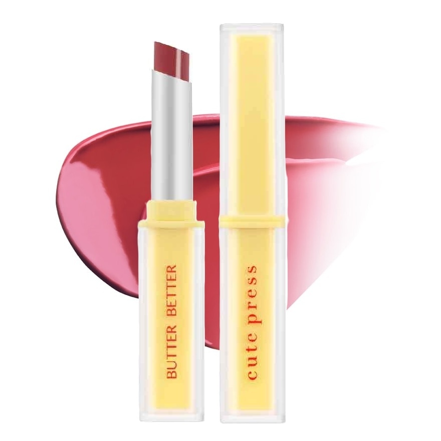 Cute Press Butter Gel Lip Tint 1.8g. 07 Red Velvet