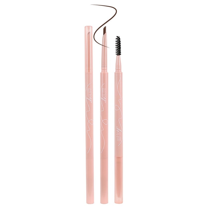 Ashley Definer Eyebrow Pencil 0.18g. 02 Red Brown