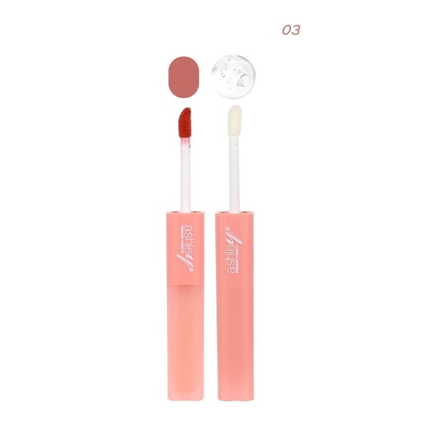 Ashley Matte N' Glow Lip Gloss 3.1g. 03 Fire Brick