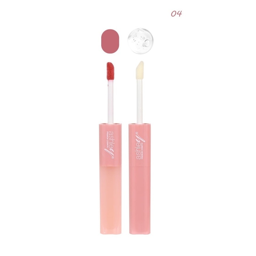 Ashley Matte N' Glow Lip Gloss 3.1g. 04 Pink Candy