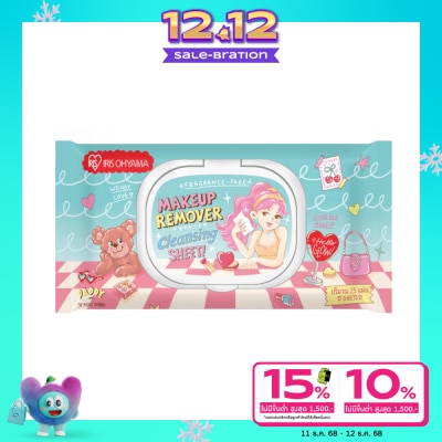 Iris Ohyama Iris Ohyama Makeup Remover Cleansing Sheet 25 Sheet