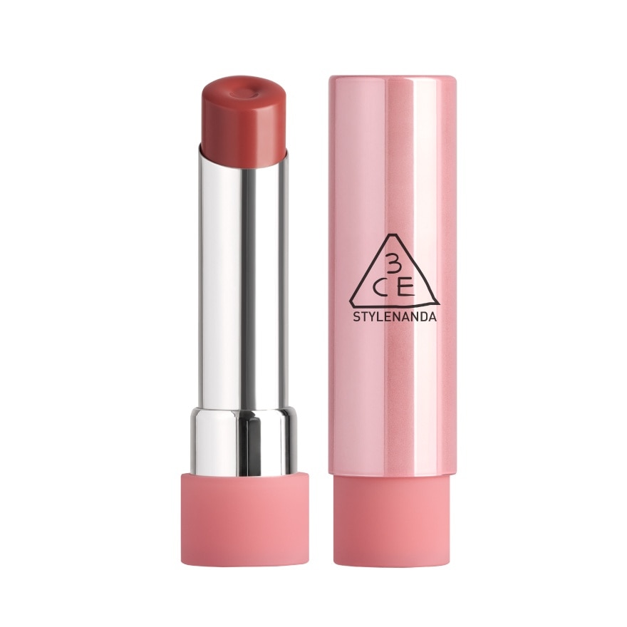 3CE Glazy Lip Glow 3.2g. 34 Rose