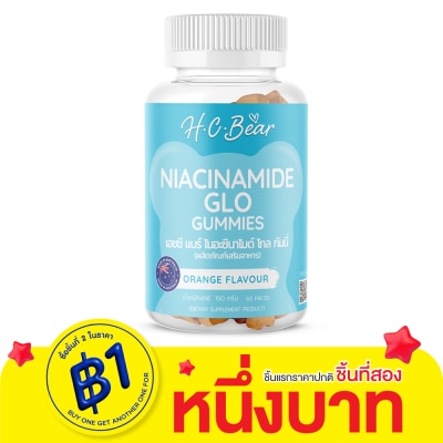 HC BEAR H.C Bear Niacinamide Glo Gummies 60 Pieces