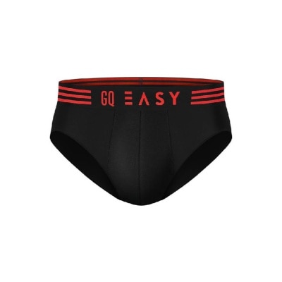 GQ จีคิว อีซี่ กางเกงในห่อไข่ รุ่น Brief สีดำ 1ชิ้น ขนาด L