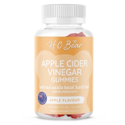 HC BEAR H.C Bear Apple Cider Vinegar Gummies 60 Pieces
