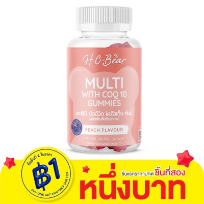 HC BEAR H.C Bear Multi with Co-Q10 Gummies 60 Pieces