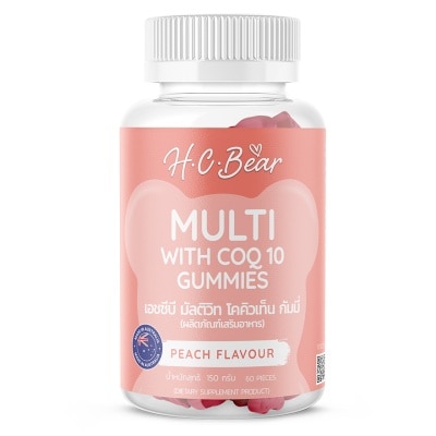 HC BEAR H.C Bear Multi with Co-Q10 Gummies 60 Pieces
