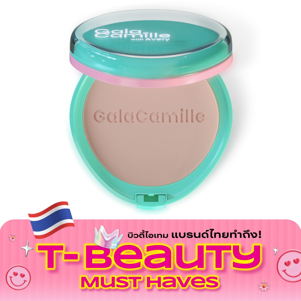Gala Camille Rolly Pop Soft Matte Foundation Powder SPF35PA+++ 10g. 03 Rolly Tan image