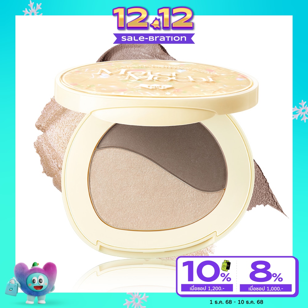Barenbliss #Barenbliss Moist Mochi Duo Palette CH19