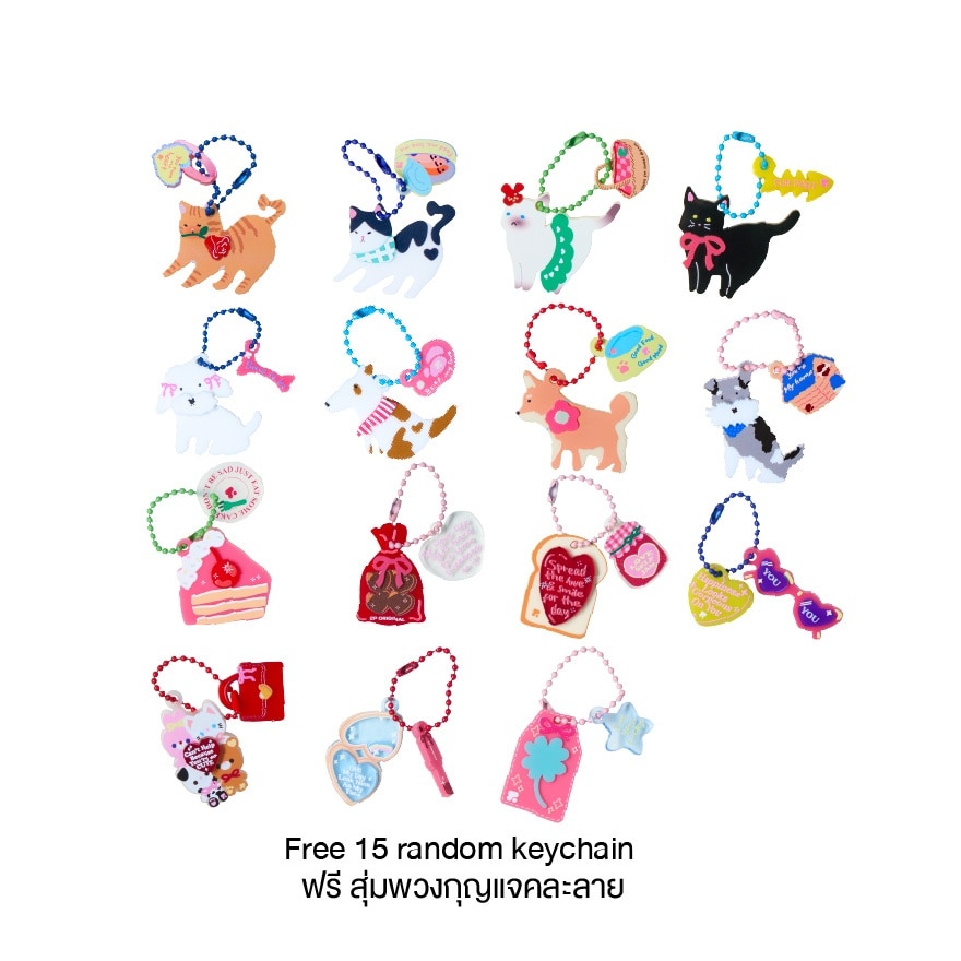 2P Original Oh My Tint Gloss 3g. 02 I Am Kind (Free 15 random keychain)