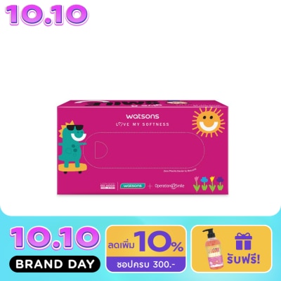 Watsons Watsons Velvety Soft Box Tissues (Charity Smile 3) 3ply x 100sheets. This item cannot image
