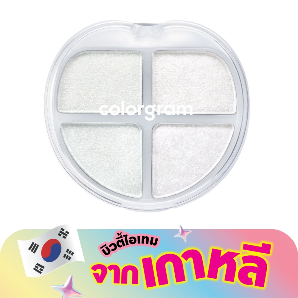 คัลเลอร์แกรม ทินทิน ดอลลี่ อายแชโดว์ พาเลต 4ก. 01 กลิตเตอร์ ดอลลี่