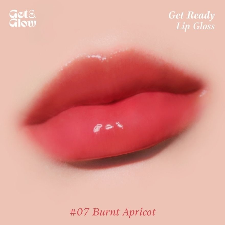 GetGlow Get Ready Lip Gloss 2.5g. 07 Burnt Apricot