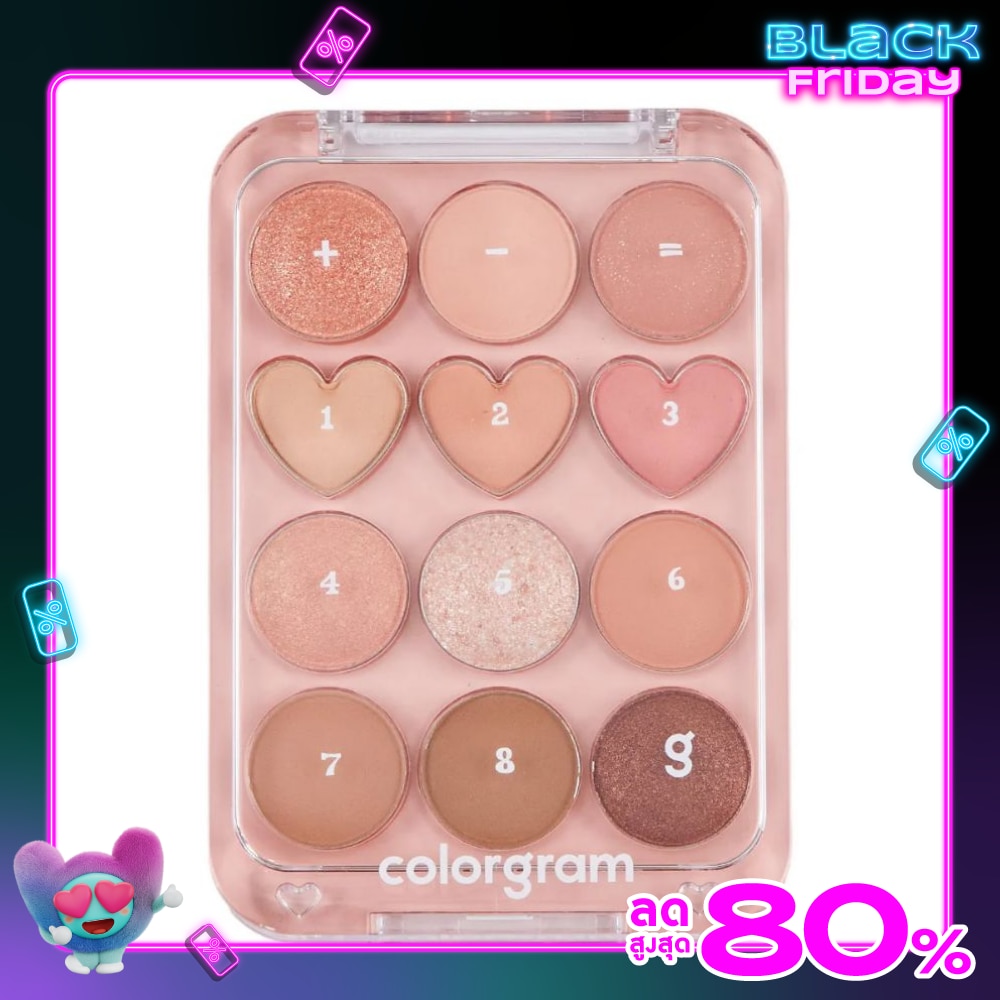 Colorgram #Colorgram Pin Point Eyeshadow Palette01