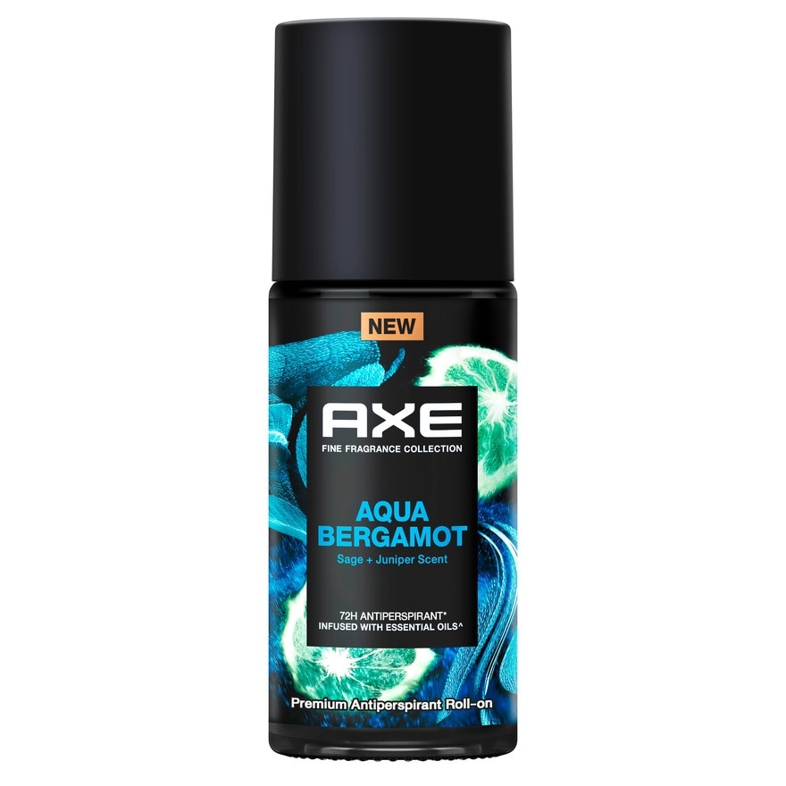 Axe Axe Roll On Aqua Bergamot Premium Antiperspirant 45 Ml.