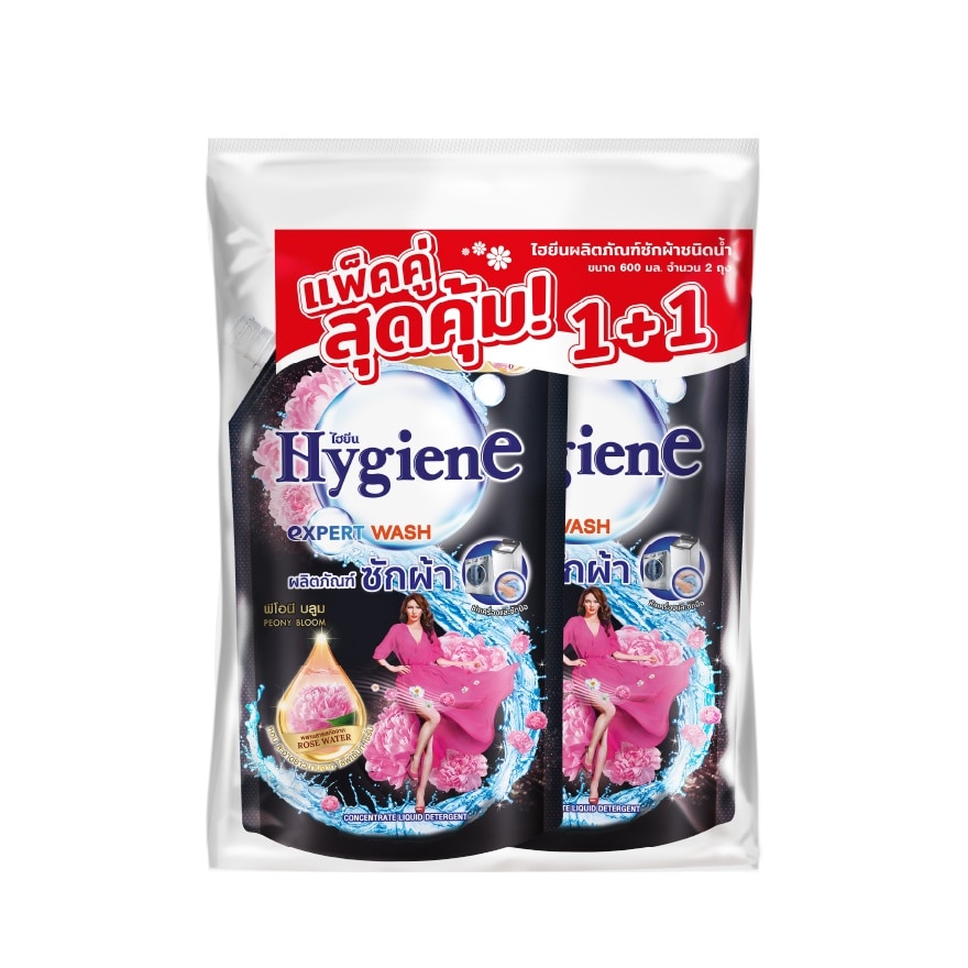 Hygiene Liquid Detergent Expert Wash Peony Bloom Refill 600 Ml.X2