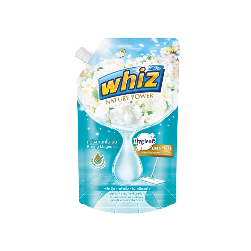 Whiz Nature Power Floor Cleaner Spring Magnolia Blue 600 Ml.