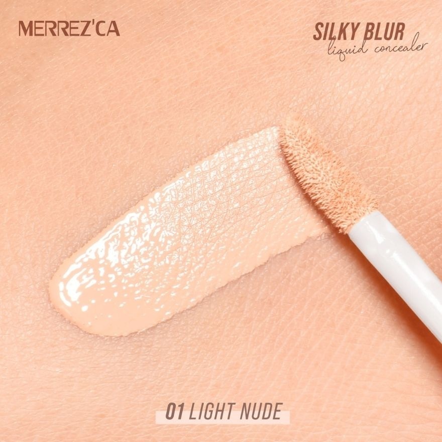 เมอร์เรซกา ซิลกี้ เบลอ ลิควิด คอนซีลเลอร์ 5ก. 01 ไลท์ นู้ด