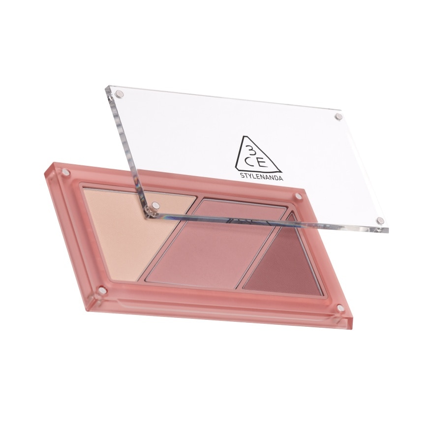 3CE Palette Layers Blush 10.5g. Nutty Vibe