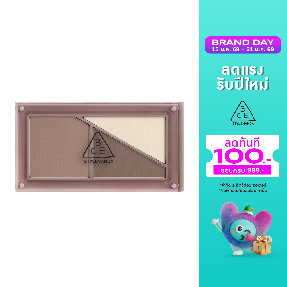 3CE #3CE Palette Layers Contour Soft Brown