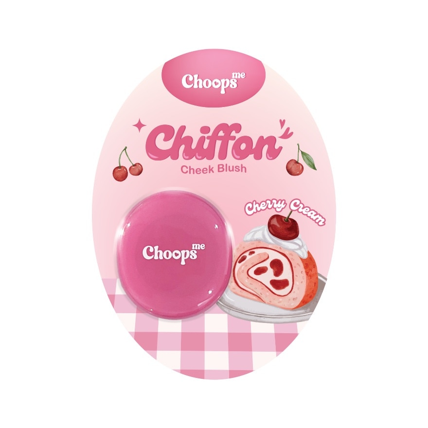 จุ๊ปส์ มี ชิฟฟ่อน ชีค บลัช 3.7ก. เชอร์รี่ ครีม