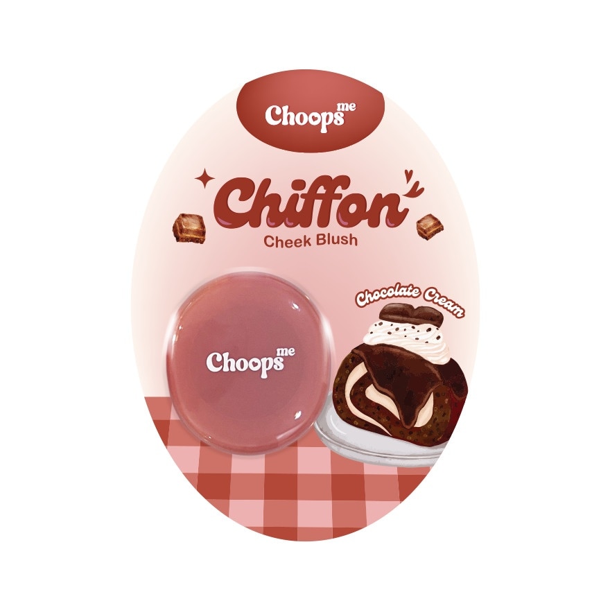 Choops #Choops Me Chiffon Cheek Blush Chocolate