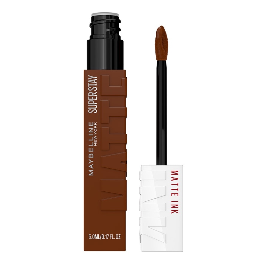 Maybelline เมย์เบลลีน นิวยอร์ก ซุปเปอร์ สเตย์ แมท อิ้งค์ ลิป 5มล. 520 แชมเปี้ยน