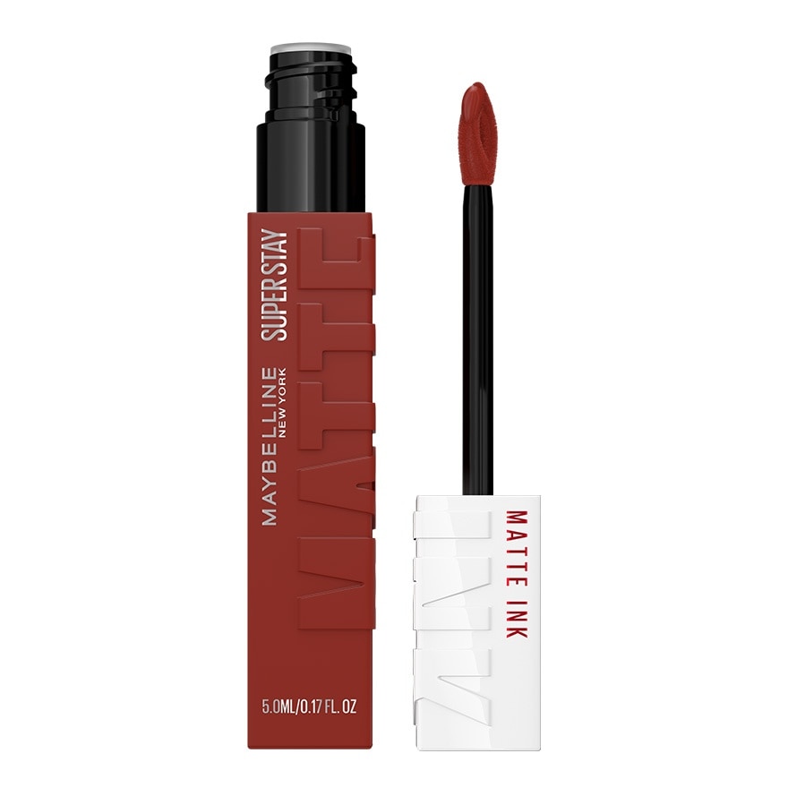 Maybelline เมย์เบลลีน นิวยอร์ก ซุปเปอร์ สเตย์ แมท อิ้งค์ ลิป 5มล. 510 ชาร์เมอร์