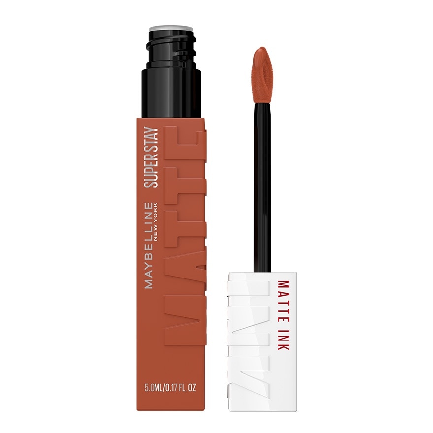 Maybelline เมย์เบลลีน นิวยอร์ก ซุปเปอร์ สเตย์ แมท อิ้งค์ ลิป 5มล. 500 อินไซเดอร์