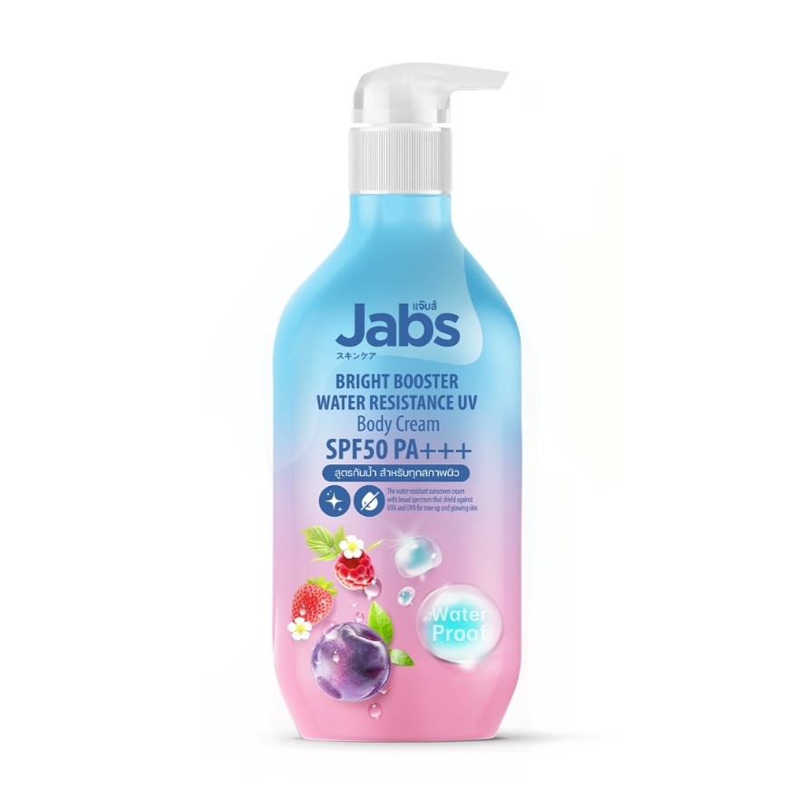 Jabs Jabs Bright Booster Water Resistance UV Bady Cream 450 Ml.